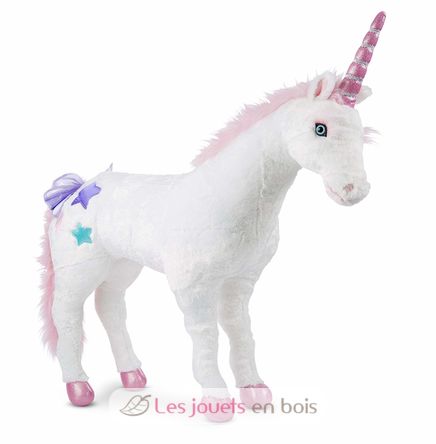 Unicorn Jumbo Stuffed Animal Melissa and Doug 18801