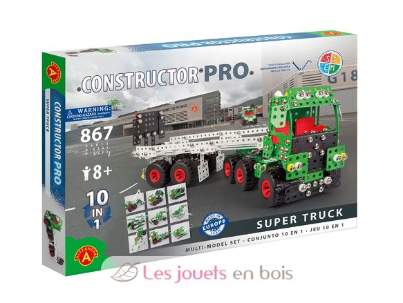 Constructor Pro - Super Truck 10 in 1 AT-1914 Alexander Toys 1