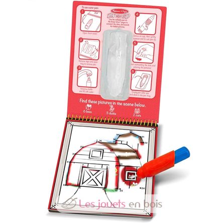 Water Wow! Connect the dots farm MD-19485 Melissa & Doug 2