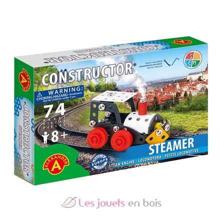 Constructor Steamer - Steam engine AT-1954 Alexander Toys 3