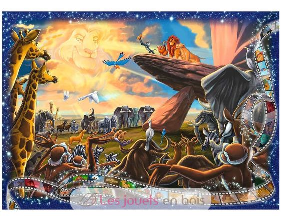 Puzzle The Lion King 1000 pcs RAV19747 Ravensburger 2