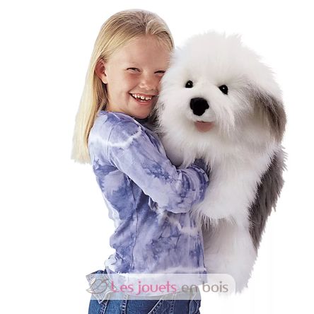 Handpuppet Sheepdog FO-2029 Folkmanis 3
