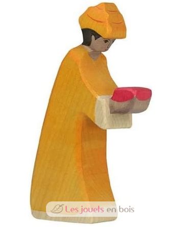 Christmas crib Melchior figure HZ80306 Holztiger 1