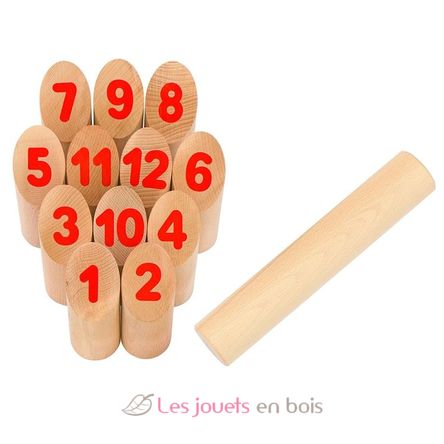 Viking game number KUBB GO56853-4416 Goki 1