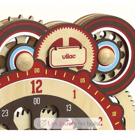 Manual Learning Clock V2042 Vilac 3