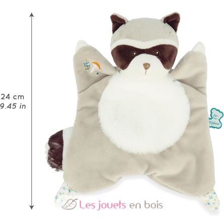 Gaston raccoon doudou K205001 Kaloo 4