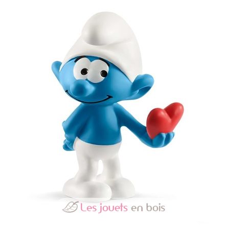 Smurf with heart SC20817 Schleich 1