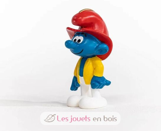 Fireman Smurf figurine SC-20833 Schleich 4