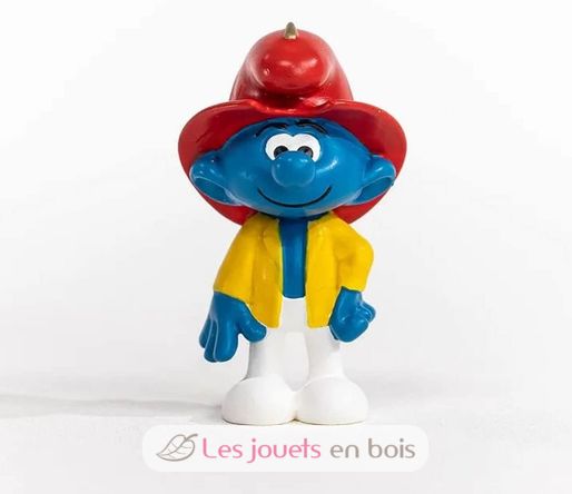 Fireman Smurf figurine SC-20833 Schleich 3