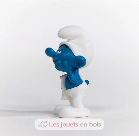 Lazy Smurf figurine SC-20838 Schleich 7