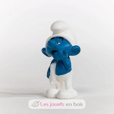 Lazy Smurf figurine SC-20838 Schleich 6