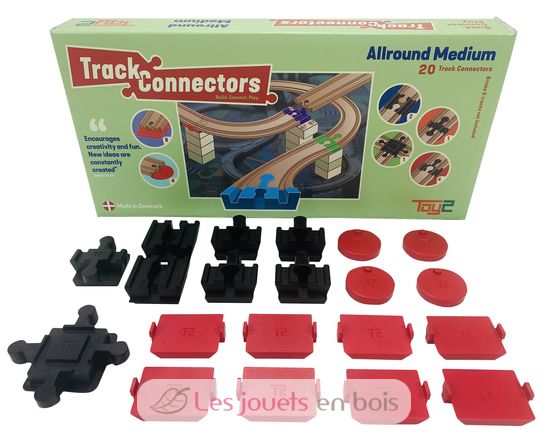 Allround Medium - 20 Track Connectors Toy2-21024 Toy2 1