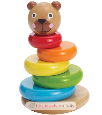 Brillant Bear Magnetic Stack-Up MT211540-4660 Manhattan Toy 2