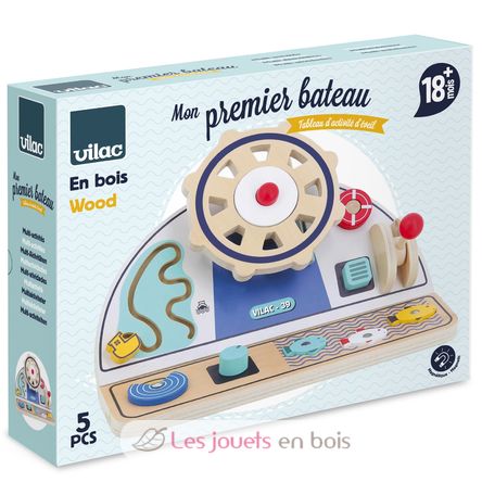 My First Boat activity board V2129 Vilac 5