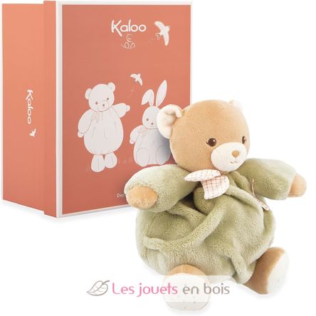 Chubby bear green plush 17 cm K214007 Kaloo 1