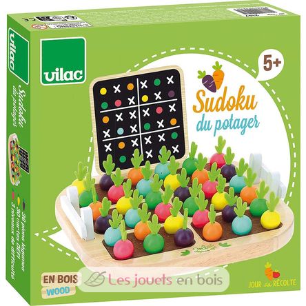 Sudoku with vegetable garden V2157 Vilac 9