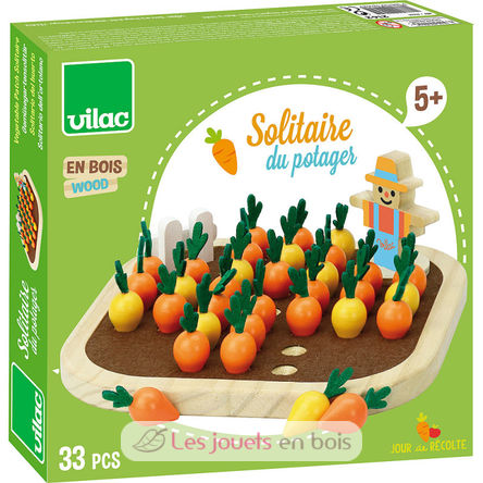 Vegetable Patch Solitaire V2162 Vilac 2