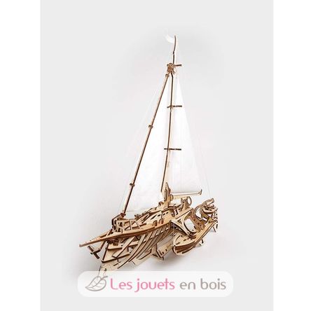 Trimaran Merihobus mechanical model kit U-70059 Ugears 6