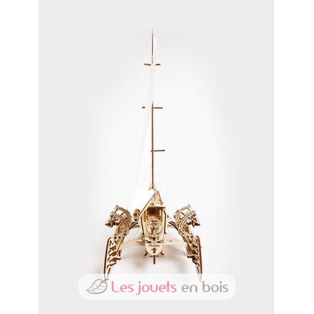 Trimaran Merihobus mechanical model kit U-70059 Ugears 4