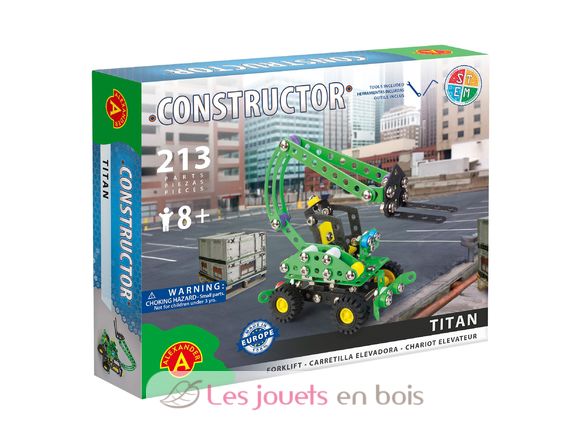 Constructor Titan - Forklift AT-2178 Alexander Toys 1