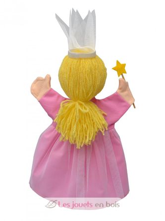 Flower Fairy pink hand puppet MU-22076A Moravská ústredna Brno 2