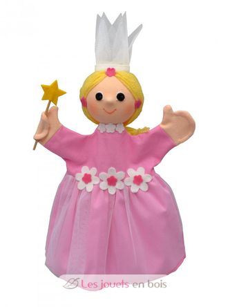 Flower Fairy pink hand puppet MU-22076A Moravská ústredna Brno 1