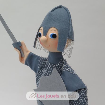 Knight silver hand puppet MU-22127C Moravská ústredna Brno 3