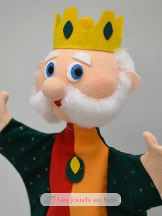 King Valentin hand puppet MU-22180A Moravská ústredna Brno 3