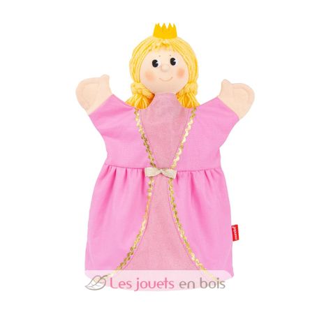 Princess Adelka pink hand puppet MU22534C Moravská ústredna Brno 1