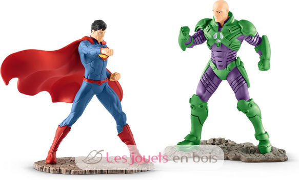 Superman vs Lex Luthor Scenery Pack SC22541 Schleich 1