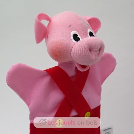 Pig red Hand Puppet MU-22653B Moravská ústredna Brno 3