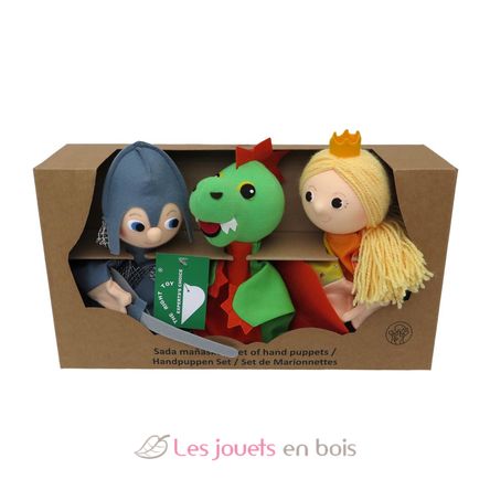 Set 3 Hand Puppets Dragon MU-22782F Moravská ústredna Brno 2