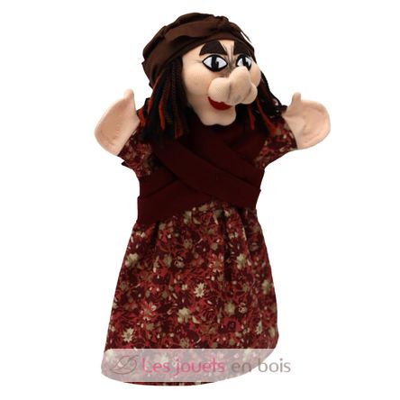 Witch hand puppet MU-22834C Moravská ústredna Brno 2