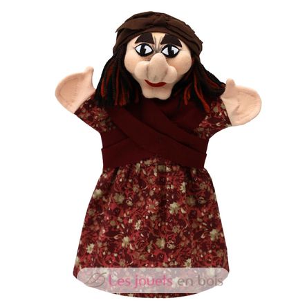 Witch hand puppet MU-22834C Moravská ústredna Brno 1