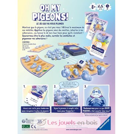 Oh my Pigeons game RAV22894 Ravensburger 3