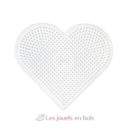 Large heart plaque plastic beads Midi HAMA-233 Hama 1