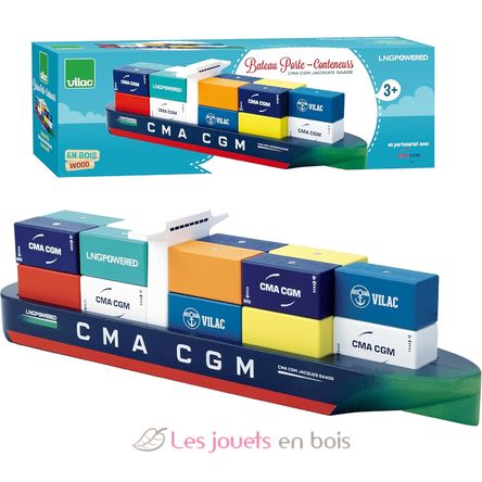 Container Ship Jacques Saadé V2356S Vilac 1