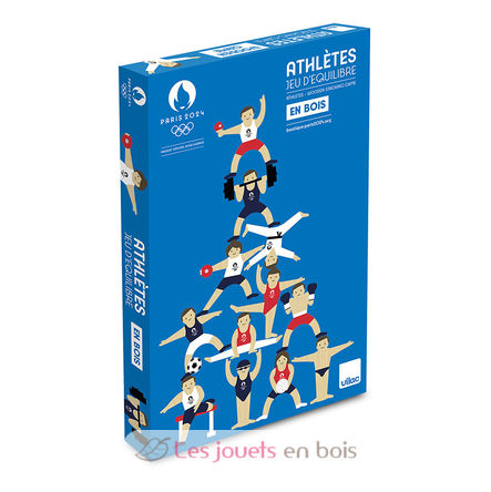 Athletes stacking game Paris 2024 V240200 Vilac 4