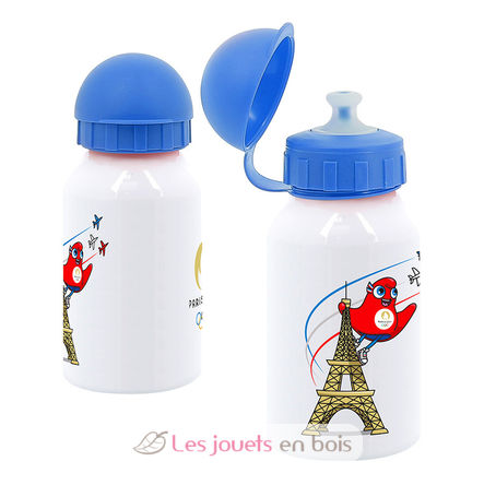 Paris 2024 mascot metal water bottle V240301 Vilac 2