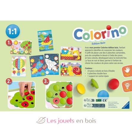 Colorino Educational Wooden Game RAV24704 Ravensburger 3