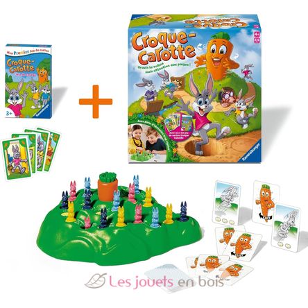 Carrot Crunch and Happy Families card game RAV24782 Ravensburger 4
