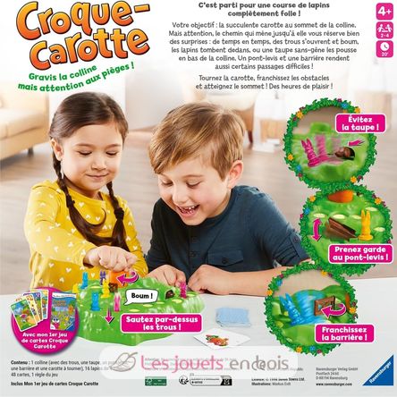 Carrot Crunch and Happy Families card game RAV24782 Ravensburger 6