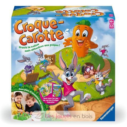 Carrot Crunch and Happy Families card game RAV24782 Ravensburger 1
