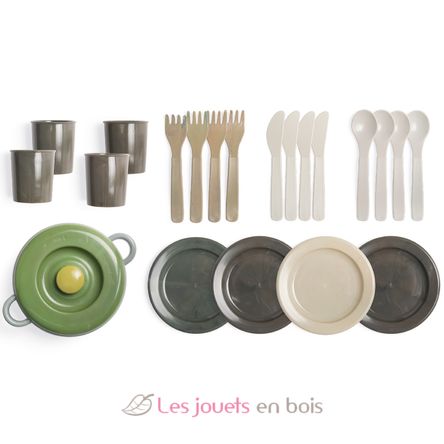 Dinner set in net 22 pcs DA2681 Dantoy 2