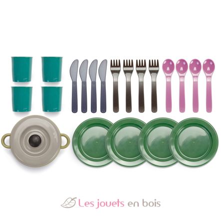 Dinner set in net 22 pcs DA2681 Dantoy 3