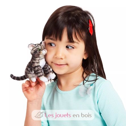 Finger puppet Tabby Cat FO-2791 Folkmanis 3