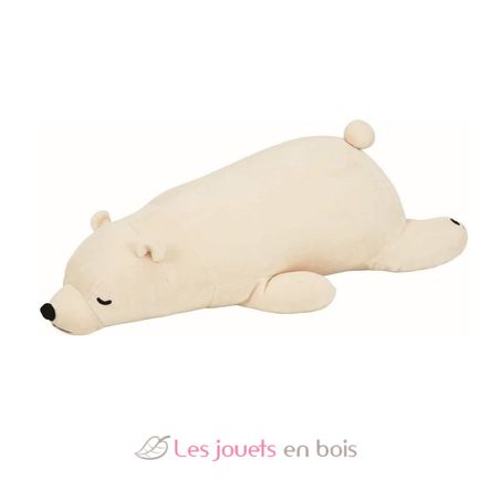 Hug pillow Shiro the polar bear 51 cm NE-28976-11 Nemu Nemu 1