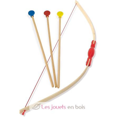 Bow and arrows in wood V2919 Vilac 1