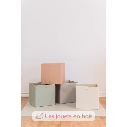 Light gray recycled fabric storage box EFK107-002-027 3 Sprouts 3