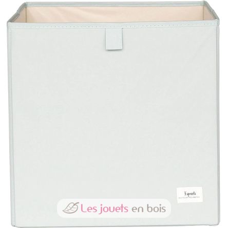 Green recycled fabric storage box EFK-107-002-026 3 Sprouts 1
